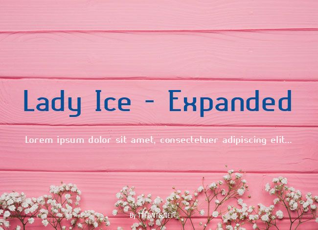 Lady Ice - Expanded example